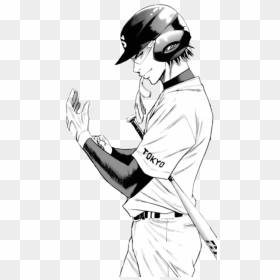 Ace of Diamond Rendering Baseball, Ace of Diamonds, manga, diamond,  fictional Character png