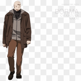Com/img/character Bg 6 Character Data Borma（ボーマ） Cv - Ghost In The Shell Borma, HD Png Download - kazuya png