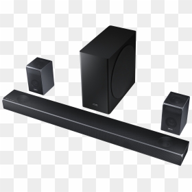 Samsung Q Series Soundbar Line Hw Q90r 003 Set R Perspective2 - Samsung Hw Q90r Soundbar, HD Png Download - tv lines png