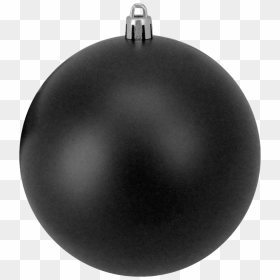 Black Christmas Ball Png Transparent - Black Christmas Ball Png, Png Download - black ball png