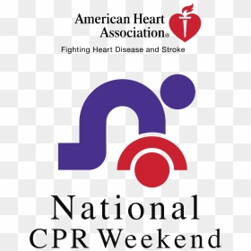 National Cpr Weekend Logo Png Transparent - American Heart Association, Png Download - cpr png