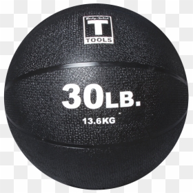 Body-solid Tools 30lb - Medicine Ball Black, HD Png Download - black ball png