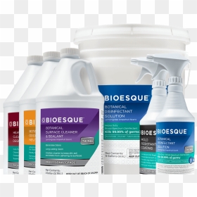 Bioesque Solutions Botanical Cleaning Product Examples - Disinfecting Cleaning Solution, HD Png Download - cleaning products png