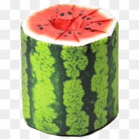 Toilet Paper Watermelon, HD Png Download - rilakkuma face png