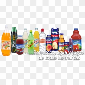 Slide Abarrotes 03 - Orange Soft Drink, HD Png Download - refrescos png