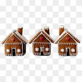 Christsmas Png🎄 - Simple Gingerbread House Design, Transparent Png - christmas overlay png