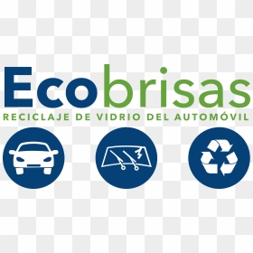 Reciclaje De Vidrio Del Automóvil - Graphic Design, HD Png Download - reciclaje png