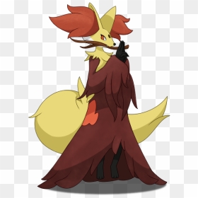Pokemon Delphox Fanart, HD Png Download - delphox png