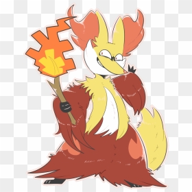 #pokemon #delphox #fanart #artpic , Png Download - Delphox Fanart, Transparent Png - delphox png