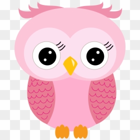 Cute Baby Cartoon Owl, HD Png Download - buho png