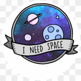 Need Space Sticker , Png Download - Need Space Sticker, Transparent Png - universo png