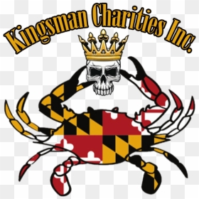 Kingman Charities Site Logo - Maryland State Flag, HD Png Download - kingsman logo png