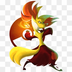 Favorite Psychic Pokemon - Psychic Pokemon, HD Png Download - delphox png
