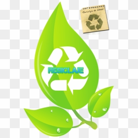 Recycling Symbol, HD Png Download - reciclaje png