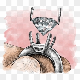 Proceso - Illustration, HD Png Download - anillos de boda png