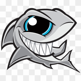 Drawing Shark Head - Clip Art, HD Png Download - shark head png