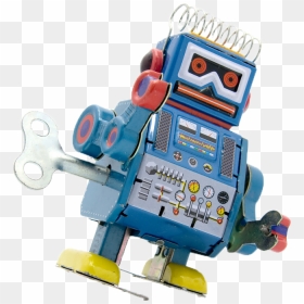Toy Robot Png - Transparent Wind Up Robot, Png Download - robot.png