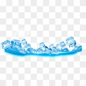 Ice Block Through Transparent - Ice Blocks Em Png, Png Download - ice block png