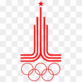 Olympic Games 1980 Logo, HD Png Download - ussr png