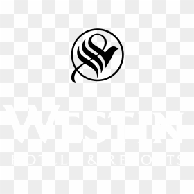 Westin Logo Black And White - Westin Hotels & Resorts, HD Png Download - westin logo png