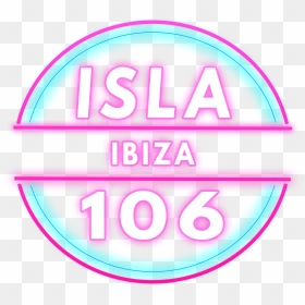 Isla Ibiza 106 Radio Official Logo - Circle, HD Png Download - isla png