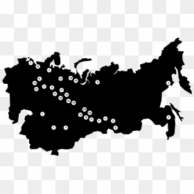 Eestlaste Peamised Mõrvamis , Vangistus Ja Asumiskohad - Russia Map Vector, HD Png Download - ussr png