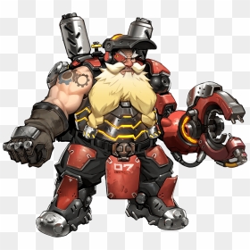 Torbjorn Overwatch, HD Png Download - soldier 76 mask png