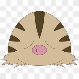 How To Draw Pokémon Swinub Complete And Colored - Illustration, HD Png Download - heracross png