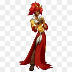 Mathias My V Old Delphox Oc  - Delphox Gijinka, HD Png Download - delphox png