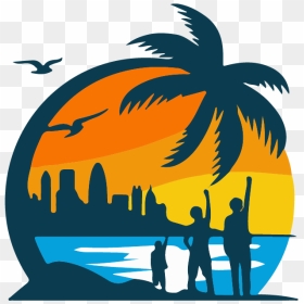 Isla Card - Beach Logo, HD Png Download - isla png