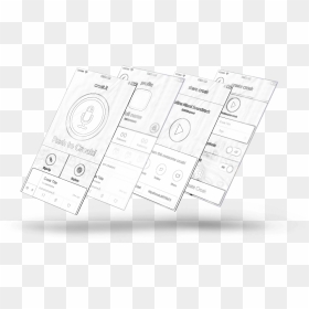 Paper, HD Png Download - iphone wireframe png