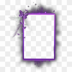 Simple Butterfly Border Design, HD Png Download - butterfly border png