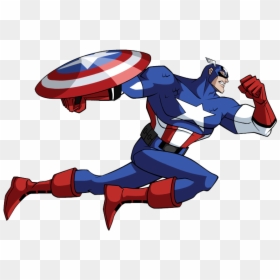 Captain America Clip Art, HD Png Download - captain america symbol png