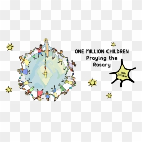 Milion Detí Sa Modlí Ruženec, HD Png Download - rosary clipart png