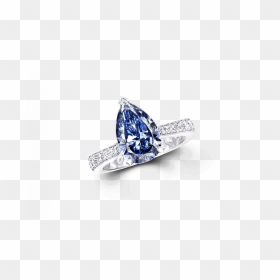 Engagement Ring, HD Png Download - blue diamonds png