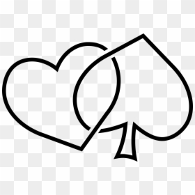Asexual Coloring Pages, HD Png Download - black and white heart png