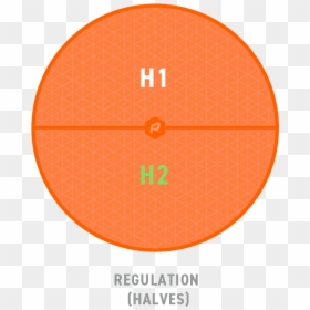 Circle, HD Png Download - basketball court lines png