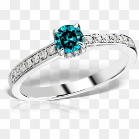 Pre-engagement Ring, HD Png Download - blue diamonds png