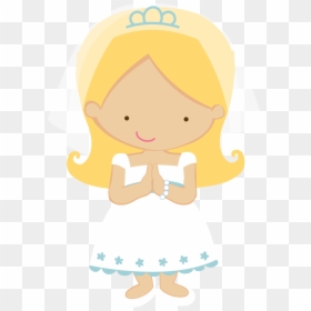 Clipart Communion Girl Png, Transparent Png - rosary clipart png