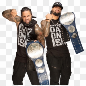 Wwe Usos Raw Tag Team Champions, HD Png Download - the usos png