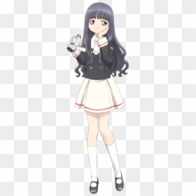 Sakura Card Captor Tomoyo, HD Png Download - anime school girl png