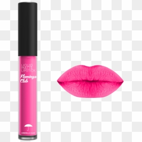 Hot Pink Lipstick Gloss, HD Png Download - pink lipstick png