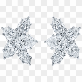 Harry Winston Earring, HD Png Download - star cluster png
