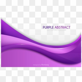 Purple Abstract Vector Background, HD Png Download - line background png