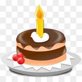 Birthday Cake Clip Art, HD Png Download - velas png