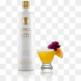 Ciroc Summer Colada Recipes, HD Png Download - martini splash png