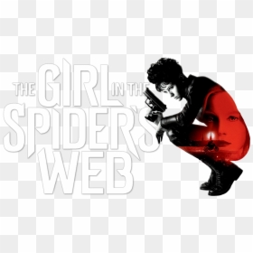 Girl In The Spiders Web 2019, HD Png Download - spider web tattoo png
