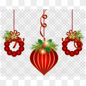 Christmas Decorations With Transparent Background, HD Png Download - decorations png