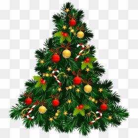 Christmas Fir Tree Png, Transparent Png - decorations png