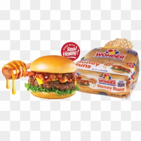 Cheeseburger, HD Png Download - hamburger bun png